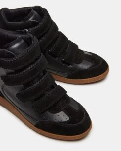 MUSTANG BLACK SUEDE -Steve Madden Shop STEVEMADDEN SHOES MUSTANG BLACK SUEDE 04