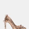 NOIR ROSE GOLD STUD -Steve Madden Shop STEVEMADDEN SHOES NOIR STUD ROSE GOLD
