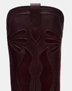 OUTLAW WINE LEATHER -Steve Madden Shop STEVEMADDEN SHOES OUTLAW WINE LEATHER 03