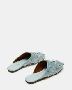 PEARSON BLUE SATIN RHINESTONES -Steve Madden Shop STEVEMADDEN SHOES PEARSON R BLUE SATIN 02