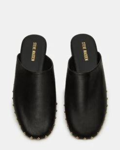 PEARSON BLACK LEATHER -Steve Madden Shop STEVEMADDEN SHOES PEARSON BLACK LEATHER 03