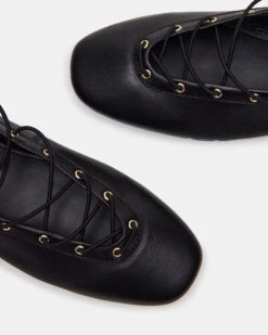 POINTE BLACK LEATHER -Steve Madden Shop STEVEMADDEN SHOES POINTE BLACK 06