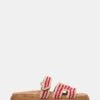 MAYVEN WOVEN RED/BEIGE -Steve Madden Shop STEVEMADDEN SHOES RED BEIGE