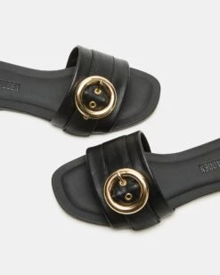 REEF BLACK LEATHER -Steve Madden Shop STEVEMADDEN SHOES REEF BLACK LEATHER 05