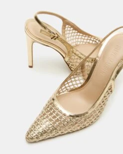 REYES WOVEN GOLD -Steve Madden Shop STEVEMADDEN SHOES REYES W GOLD 05
