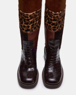 RIGGS BROWN MULTI PATCHES -Steve Madden Shop STEVEMADDEN SHOES RIGGS P BROWN MULTI 04