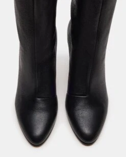 RIZK BLACK LEATHER -Steve Madden Shop STEVEMADDEN SHOES RIZK BLACK LEATHER 04