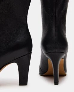 RIZK BLACK LEATHER -Steve Madden Shop STEVEMADDEN SHOES RIZK BLACK LEATHER 05