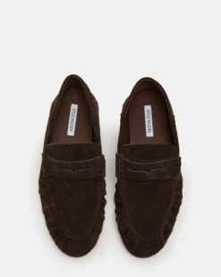 ROGER CHOCOLATE BROWN SUEDE -Steve Madden Shop STEVEMADDEN SHOES ROGER CHOCOLATE BROWN SUEDE 03