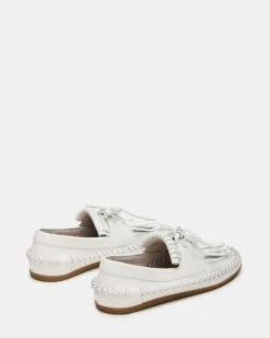 SAMUAL WHITE LEATHER -Steve Madden Shop STEVEMADDEN SHOES SAMUAL WHITE LEATHER 02