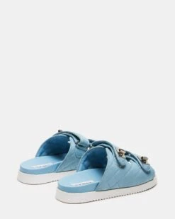 SCHMONA BLUE LEATHER 10 SCHMONA BLUE LEATHER -Steve Madden Shop STEVEMADDEN SHOES SCHMONA BLUE LEATHER 02