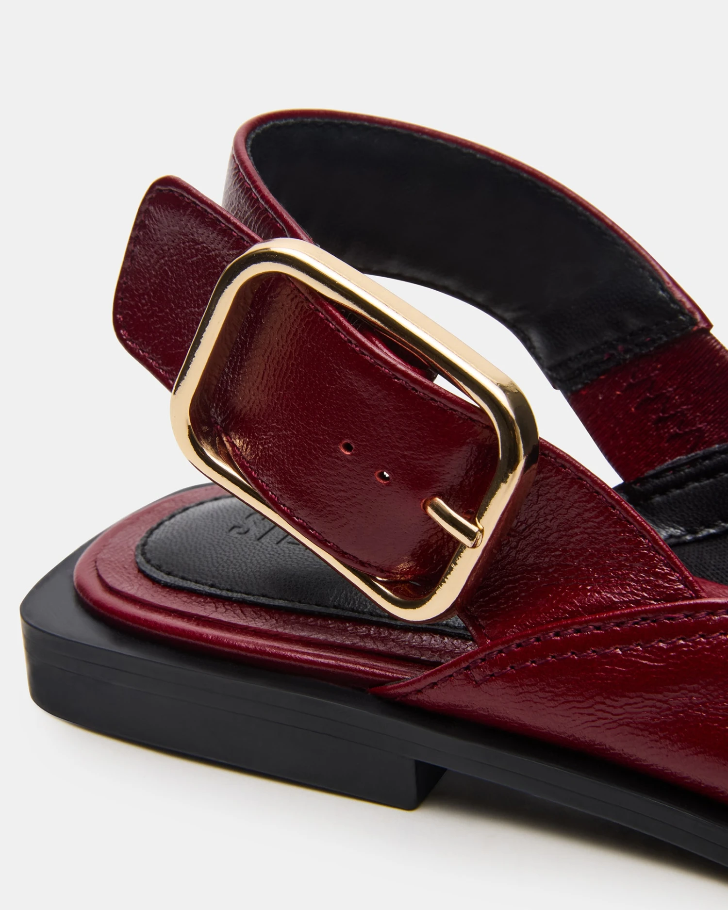 SHAY BURGUNDY LEATHER 3 SHAY BURGUNDY LEATHER - Image 3