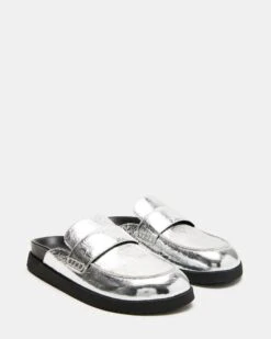 SKIPPER SILVER METALLIC -Steve Madden Shop STEVEMADDEN SHOES SKIPPER SILVER METALLIC 01