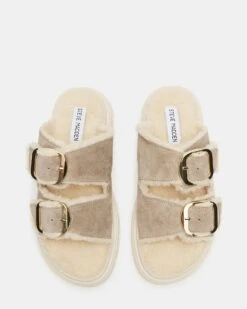 SNUGGLE SAND SUEDE -Steve Madden Shop STEVEMADDEN SHOES SNUGGLE SAND SUEDE 03
