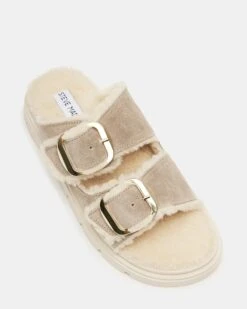 SNUGGLE SAND SUEDE -Steve Madden Shop STEVEMADDEN SHOES SNUGGLE SAND SUEDE 04