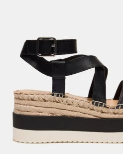 SOREN BLACK LEATHER 7 SOREN BLACK LEATHER -Steve Madden Shop STEVEMADDEN SHOES SORENT BLACK LEATHER 05