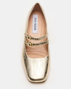 STAFFORD GOLD LEATHER -Steve Madden Shop STEVEMADDEN SHOES STAFFORD GOLD LEATHER 04