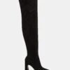 STRATUS BLACK SUEDE -Steve Madden Shop STEVEMADDEN SHOES STRATUS BLACK SUEDE