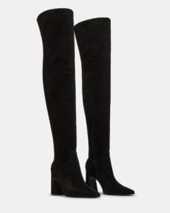 STRATUS BLACK SUEDE 8 STRATUS BLACK SUEDE -Steve Madden Shop STEVEMADDEN SHOES STRATUS BLACK SUEDE 01