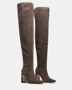 STRATUS GREY SUEDE -Steve Madden Shop STEVEMADDEN SHOES STRATUS GREY SUEDE 01