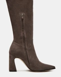 STRATUS GREY SUEDE -Steve Madden Shop STEVEMADDEN SHOES STRATUS GREY SUEDE 03