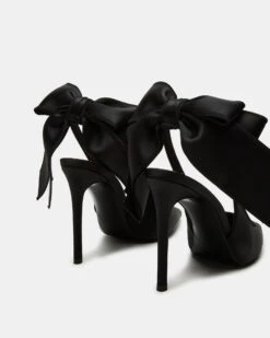 TEACUP BLACK SATIN -Steve Madden Shop STEVEMADDEN SHOES TEACUP BLACK SATIN 05