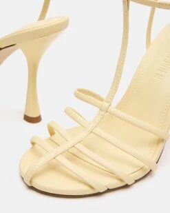 TILDAH BUTTER LEATHER -Steve Madden Shop STEVEMADDEN SHOES TILDAH YELLOW LEATHER 05