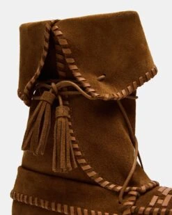 TIPPETT CHESTNUT SUEDE -Steve Madden Shop STEVEMADDEN SHOES TIPPETT CHESTNUT SUEDE 04