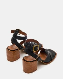 TRURO BLACK LEATHER 9 TRURO BLACK LEATHER -Steve Madden Shop STEVEMADDEN SHOES TRURO BLACK LEATHER 03