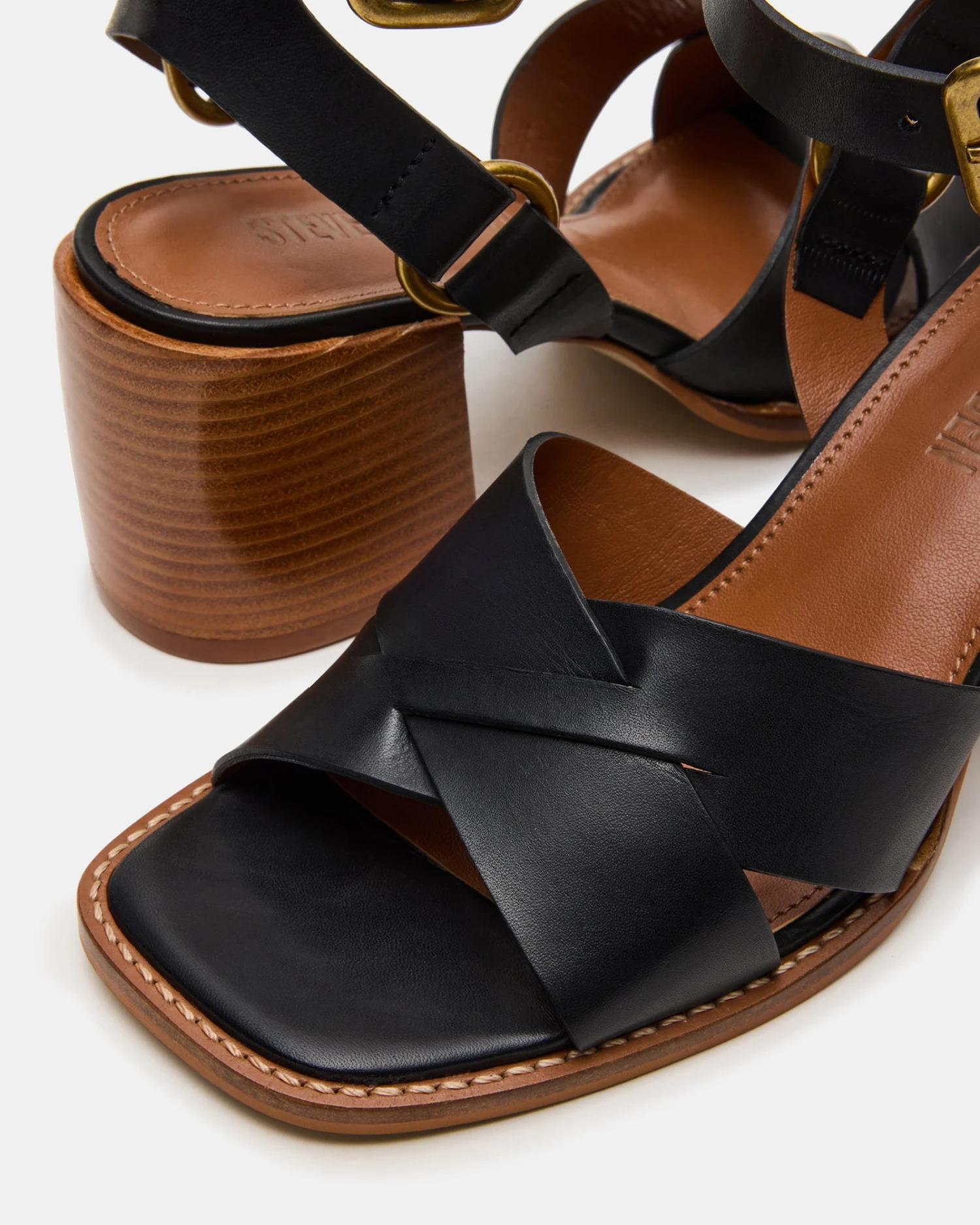 TRURO BLACK LEATHER 3 TRURO BLACK LEATHER - Image 3