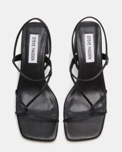 VALORA BLACK LEATHER -Steve Madden Shop STEVEMADDEN SHOES VALORA BLACK LEATHER 03