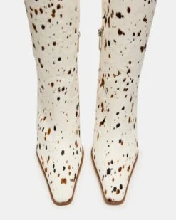 WESCOT BROWN COW PRINT -Steve Madden Shop STEVEMADDEN SHOES WESCOT H TAN MULTI 03