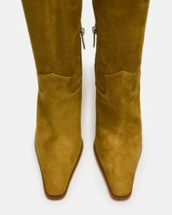 WESCOT OLIVE SUEDE -Steve Madden Shop STEVEMADDEN SHOES WESTCOT OLIVE SUEDE 03