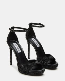 WILEY BLACK RHINESTONES -Steve Madden Shop STEVEMADDEN SHOES WILEY R BLACK 01