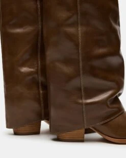 WINNICK OLIVE LEATHER -Steve Madden Shop STEVEMADDEN SHOES WINNICK OLIVE LEATHER 05