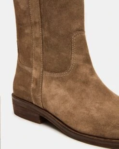 DUNSTER CHESTNUT SUEDE -Steve Madden Shop STEVEMADDEN SHOE DUNSTER CHESTNUT SUEDE 05