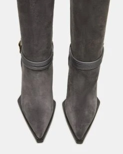 KYNDALL GREY SUEDE -Steve Madden Shop STEVEMADDEN SHOE KYNDALL GREY SUEDE 04